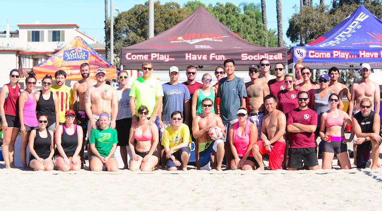 Spring 4v4 Coed Beach Volleyball League In Long Beach Saturday 7096